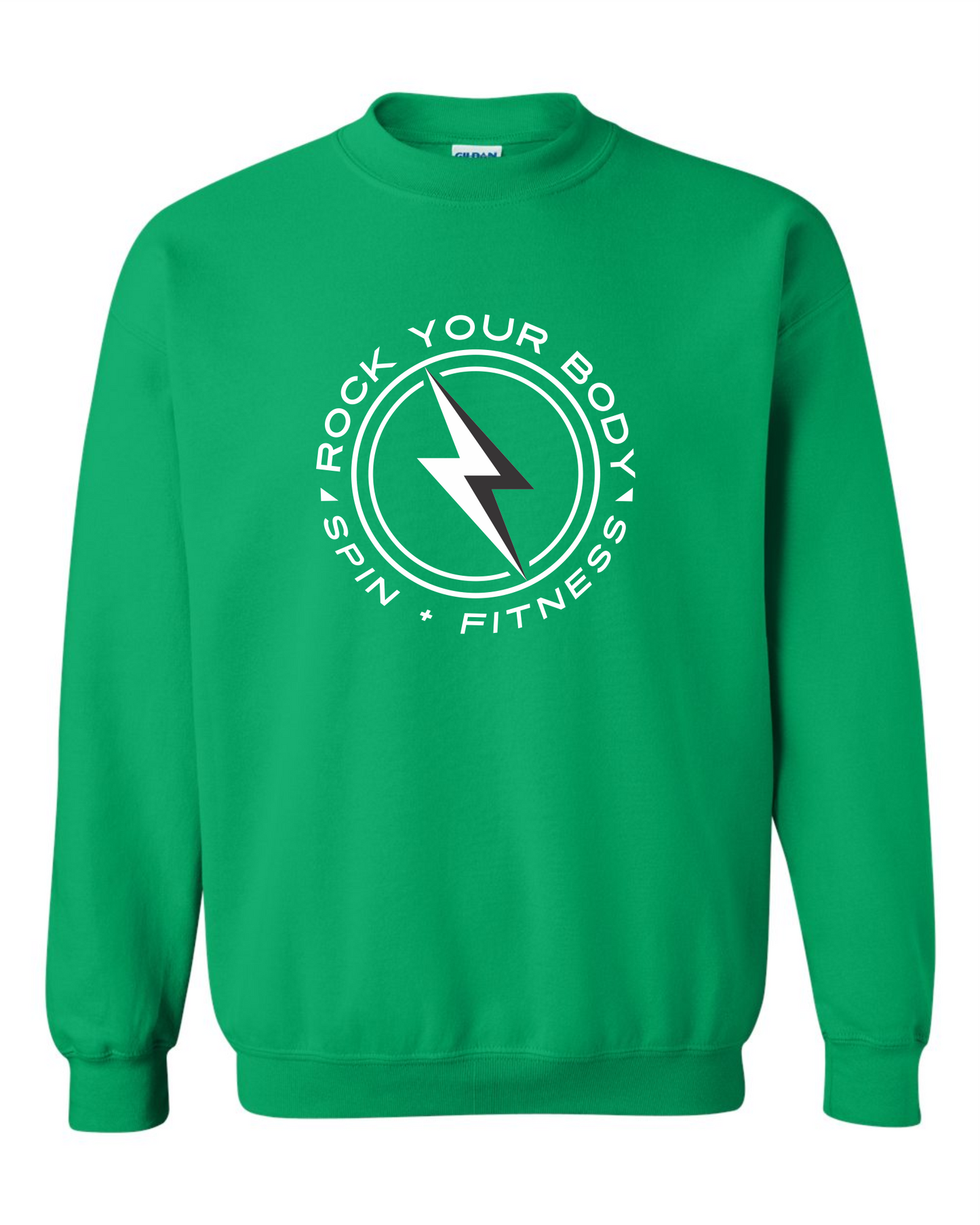 Rock Your Body - Irish Green Crewneck Sweatshirt