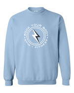 Rock Your Body - Light Blue Crewneck Sweatshirt