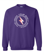 Rock Your Body - Purple Crewneck Sweatshirt