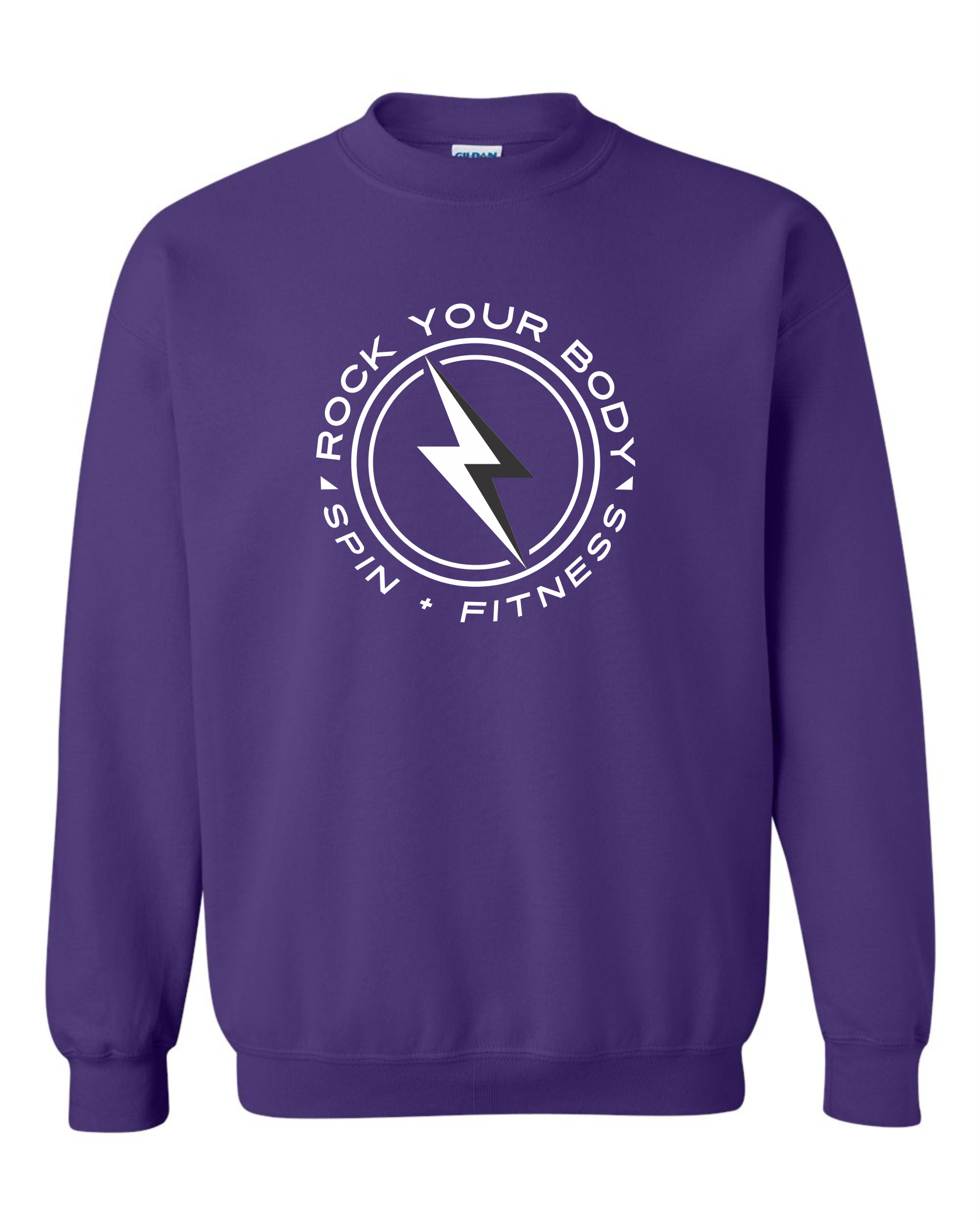 Rock Your Body - Purple Crewneck Sweatshirt