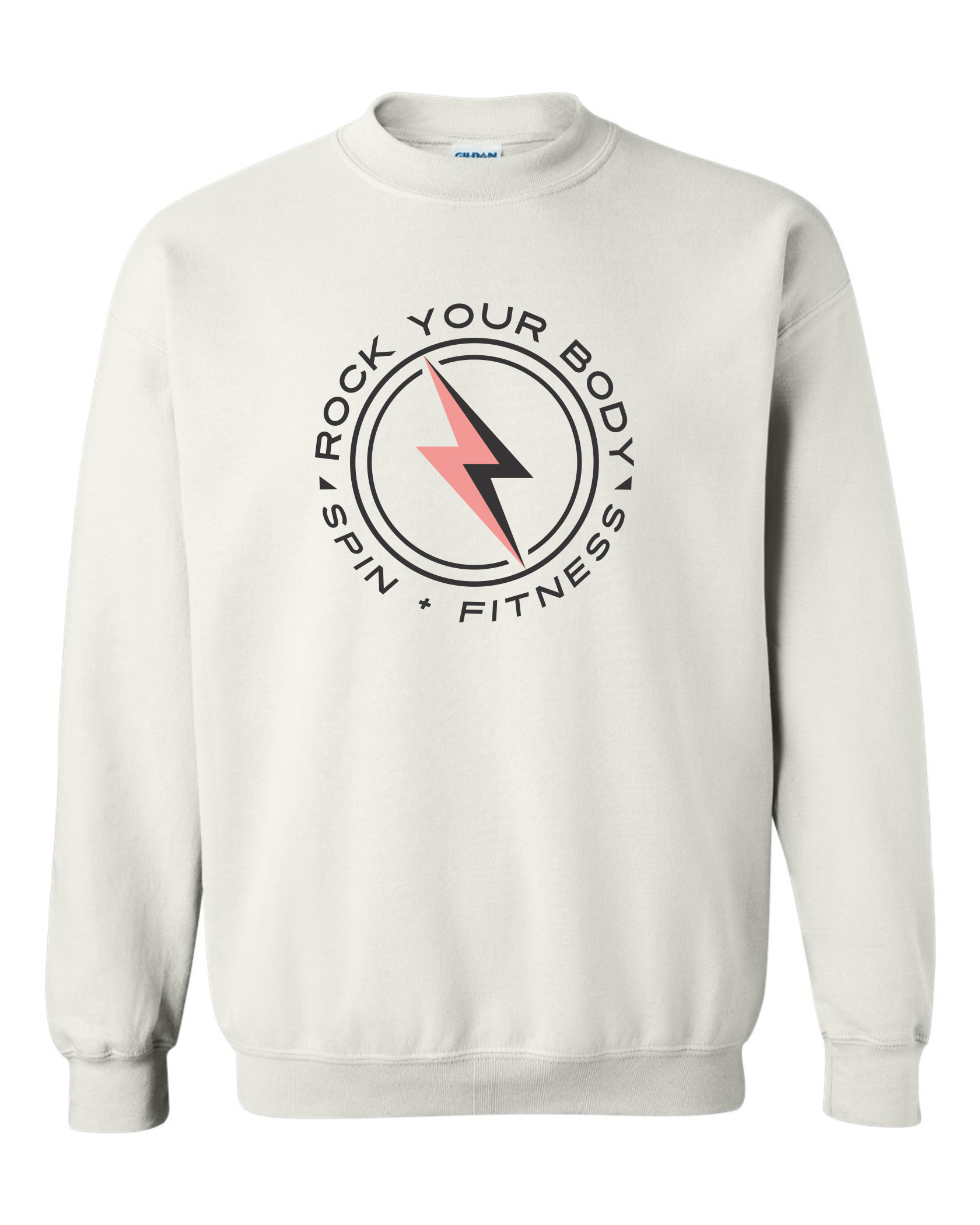 Rock Your Body - White Crewneck Sweatshirt