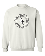 Rock Your Body - White Crewneck Sweatshirt