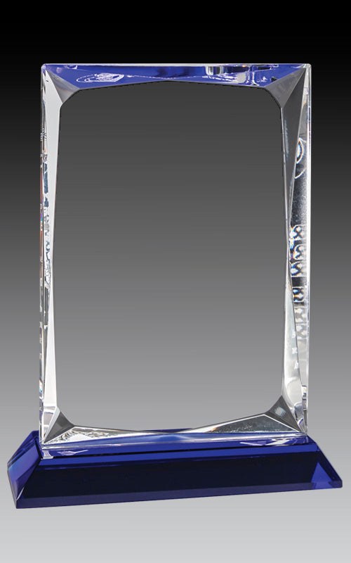 Crystal - Angular Block Blue Base