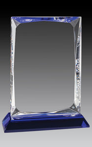 Crystal - Angular Block Blue Base