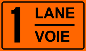 1 Lane Tab MUTCDC TC-35SB