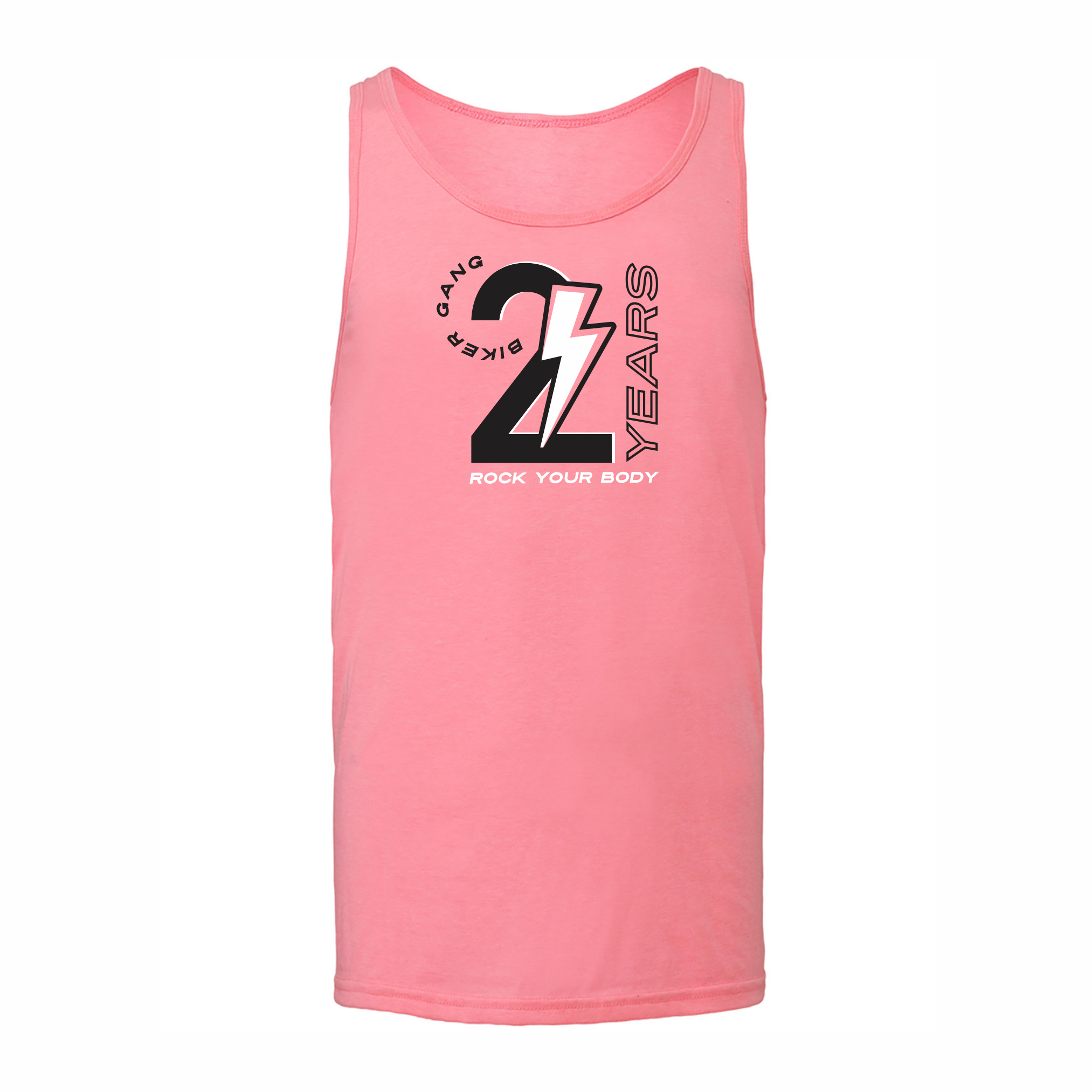 Rock Your Body - 2 Year Biker Gang - Bella Unisex Jersey Tank - 3480