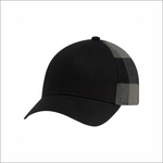Snapback Hat - Fullback with Plaid - 5Q637M