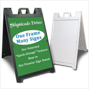 Plastic A-Frame sign