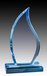 Sapphire Series - Acrylic Sapphire Flame Top & Base