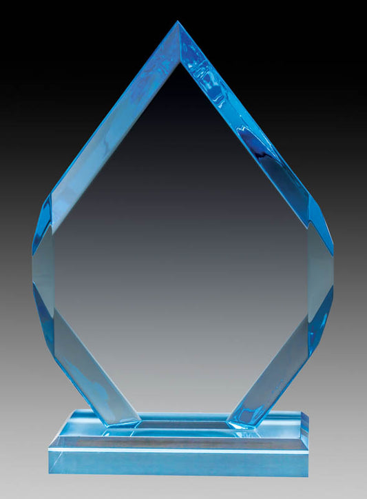 Sapphire Series - Acrylic Sapphire Arrowhead Top & Base
