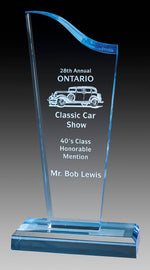 Sapphire Series - Acrylic Sapphire Wave Top & Base