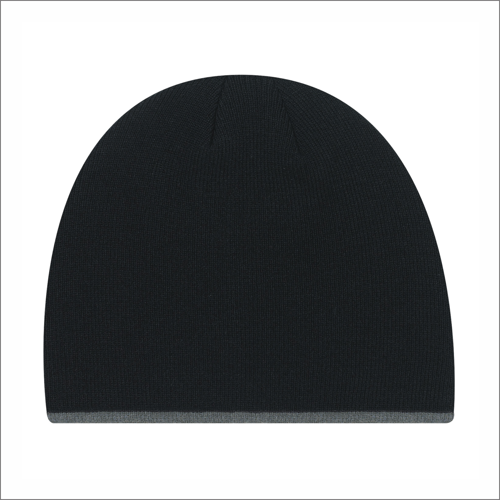 AJM -Toque with Bottom Stripe- 0034M