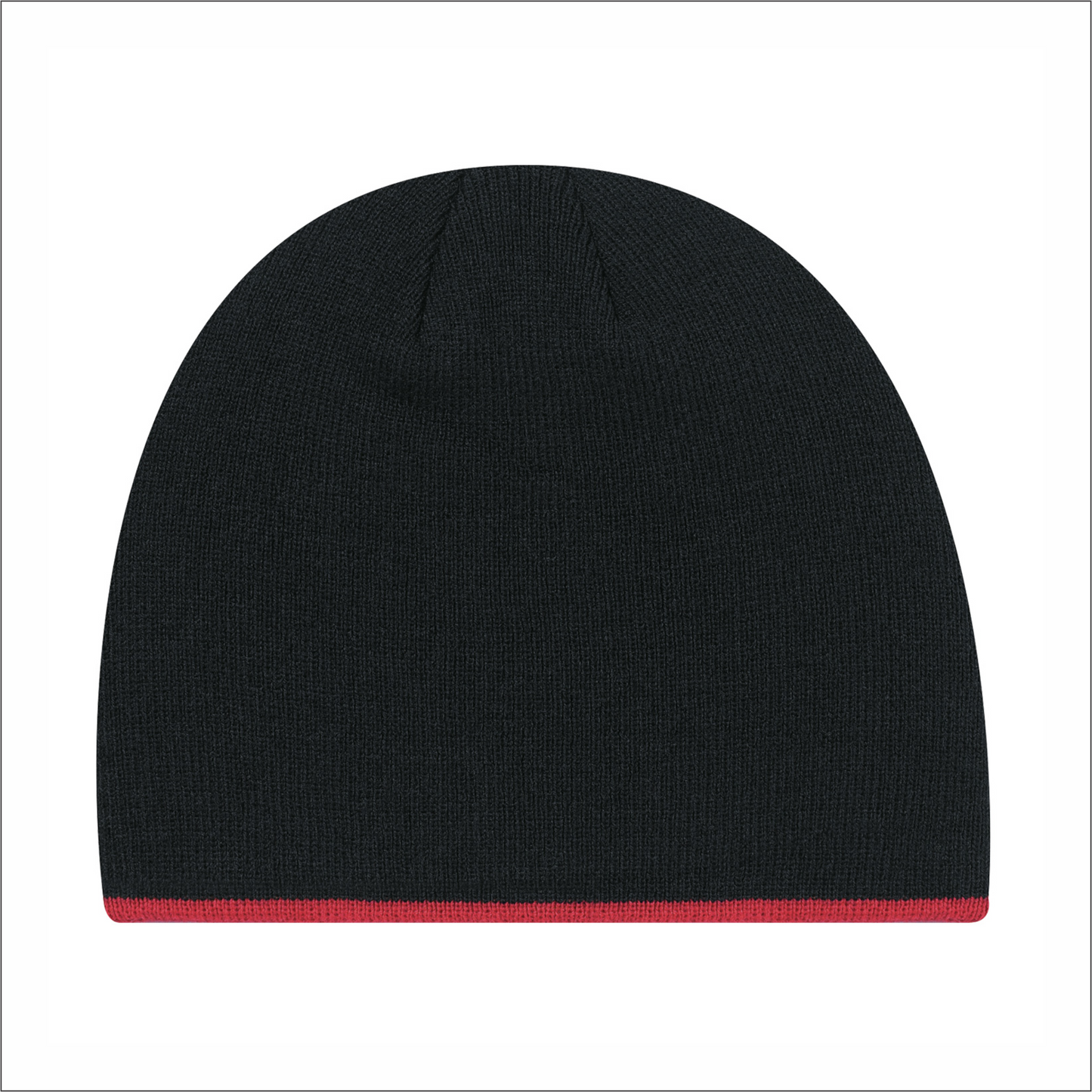 AJM -Toque with Bottom Stripe- 0034M