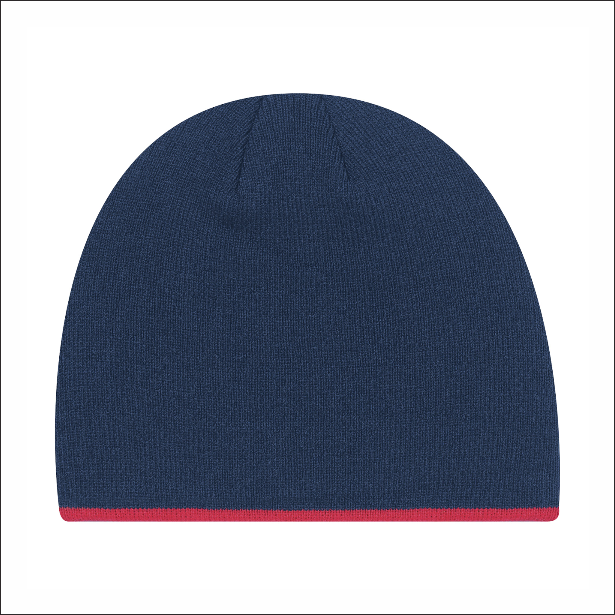AJM -Toque with Bottom Stripe- 0034M