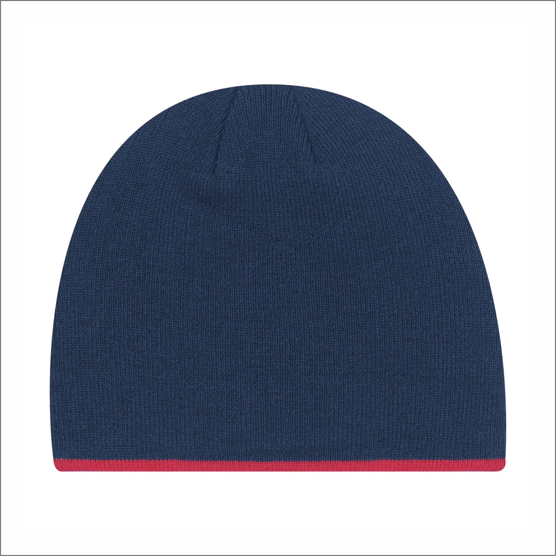 AJM -Toque with Bottom Stripe- 0034M