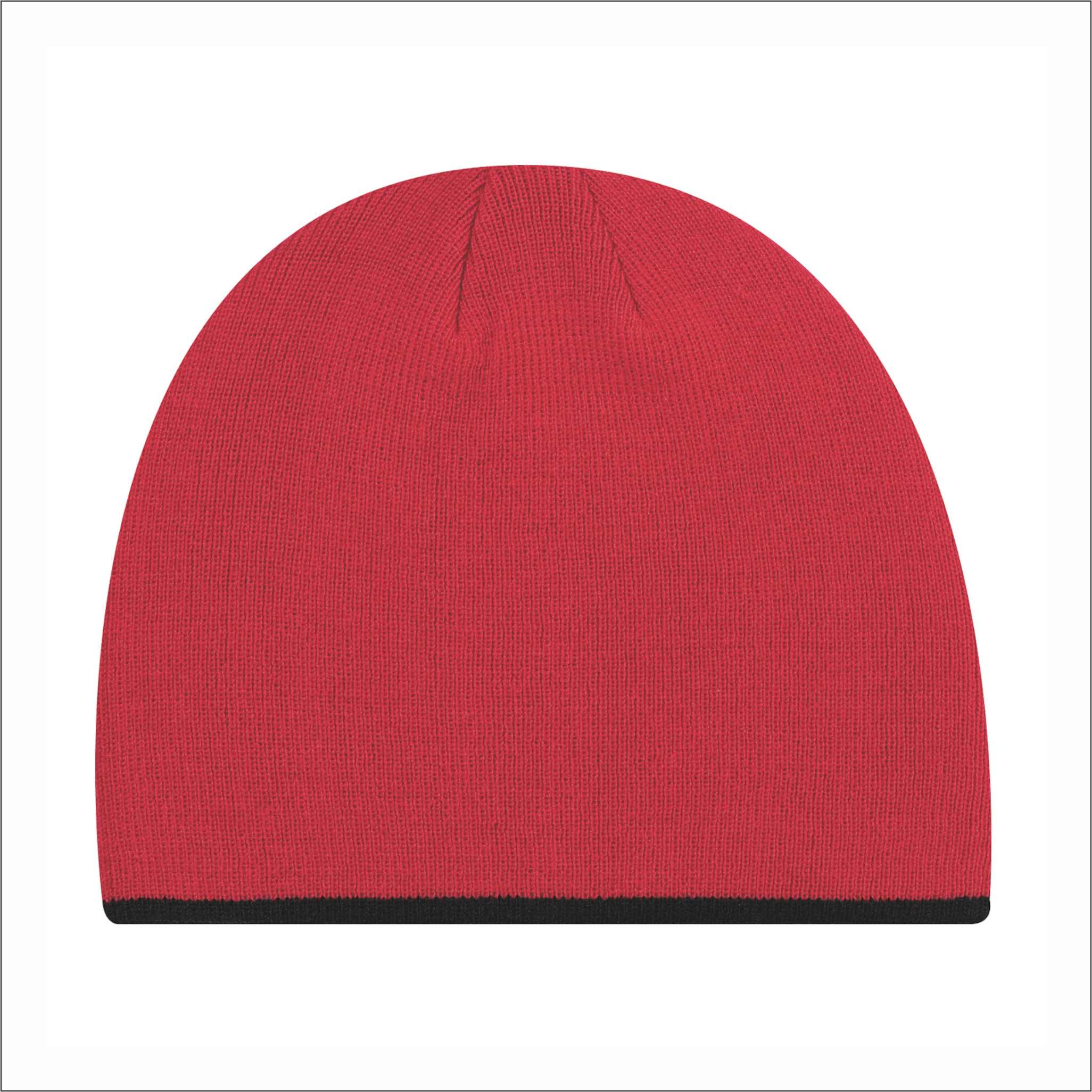 AJM -Toque with Bottom Stripe- 0034M