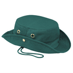AJM -Canvas Bush Hat with Chin Strap- 3C120M