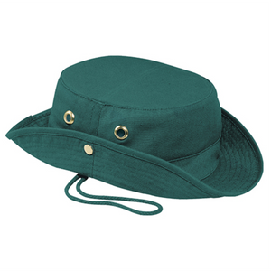AJM -Canvas Bush Hat with Chin Strap- 3C120M