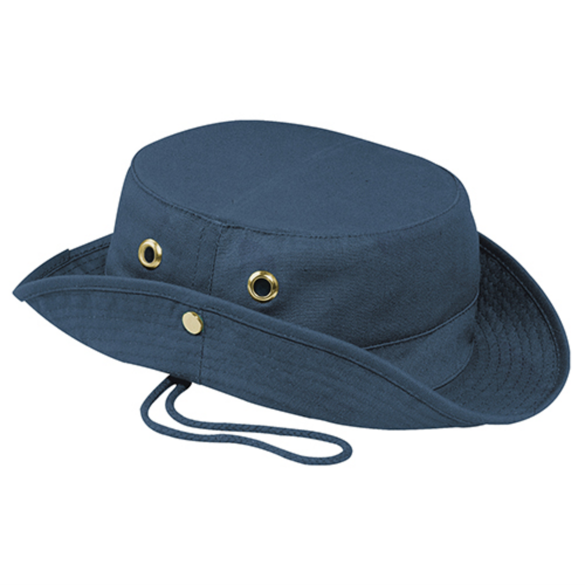 AJM -Canvas Bush Hat with Chin Strap- 3C120M