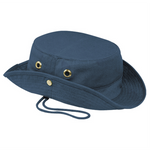 AJM -Canvas Bush Hat with Chin Strap- 3C120M