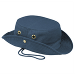Canvas Bush Hat with Chin Strap - AJM 3C120M