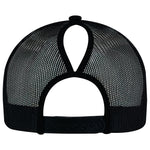 Ponytail Snapback Hat - Meshback - 5970L