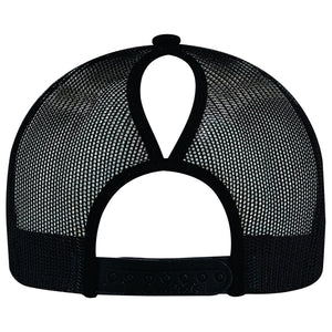 Ponytail Snapback Hat - Meshback - 5970L