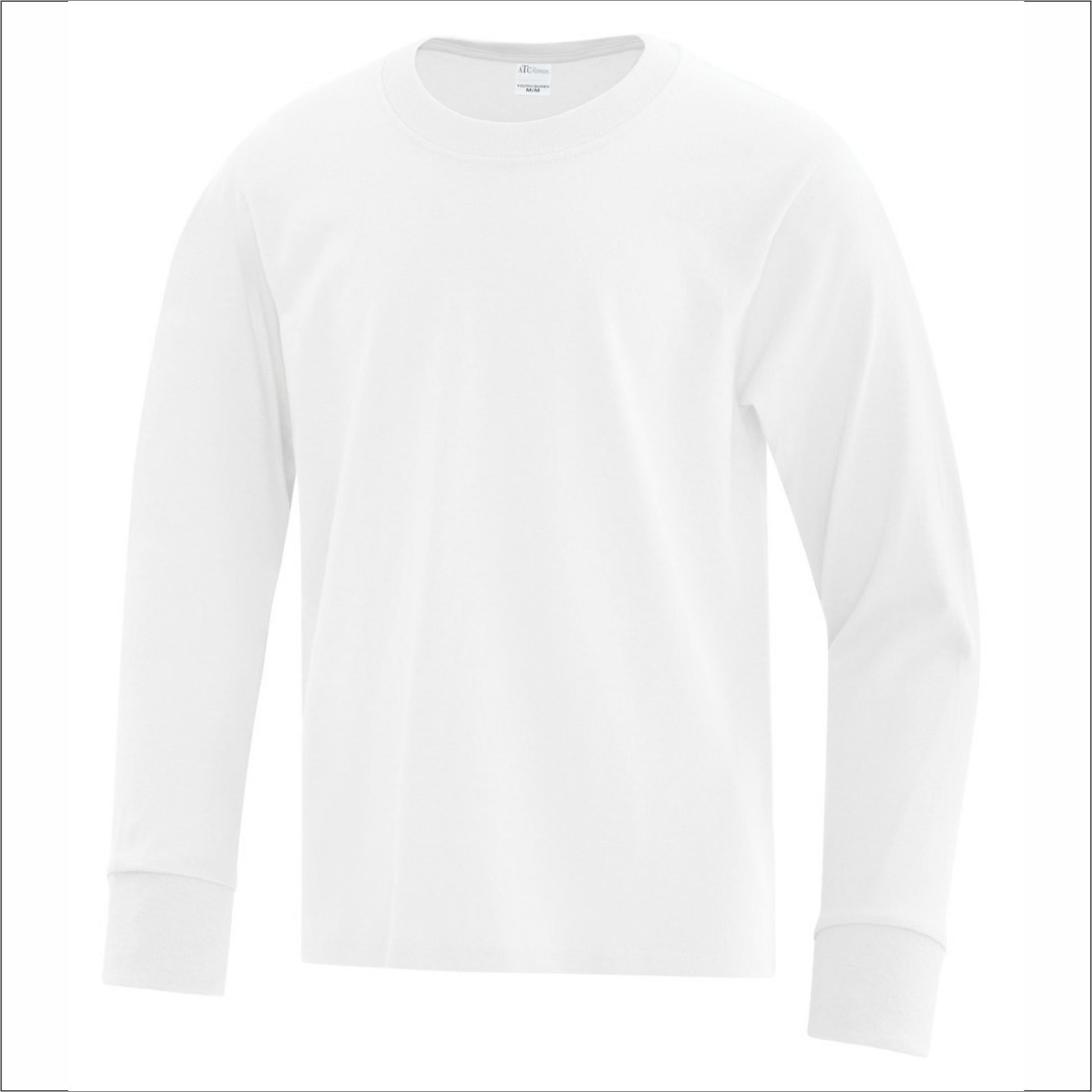 Youth Long Sleeve Shirt - Cotton - ATC 1015Y