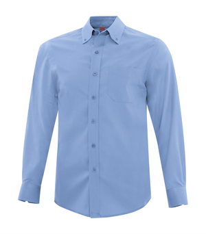 Adult Dress Shirt - Long Sleeve - D6013 Blue Lake