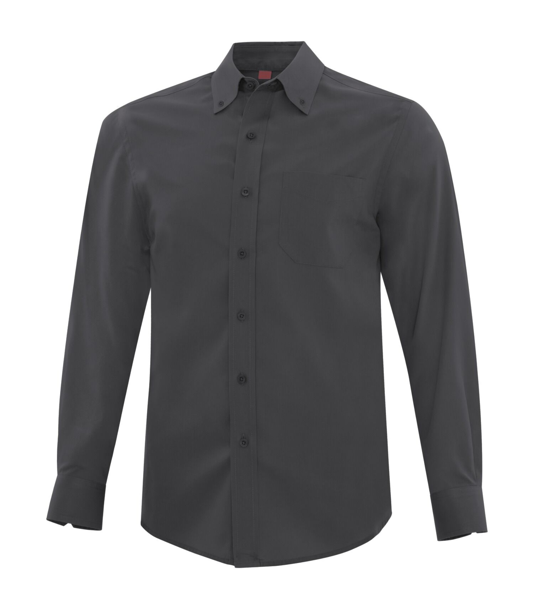 Iron Grey Adult Dress Shirt - Long Sleeve - D6013