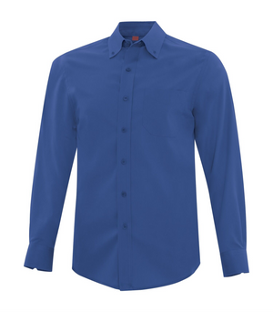 Adult True Royal Dress Shirt - Long Sleeve - D6013