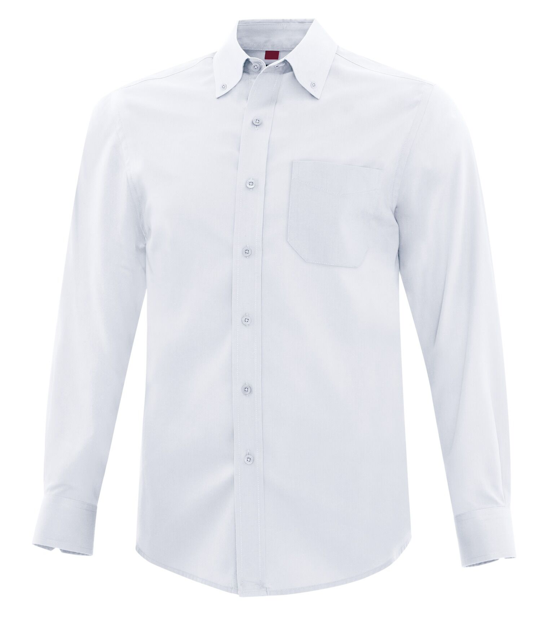 Adult Dress Shirt - Long Sleeve - D6013 True White