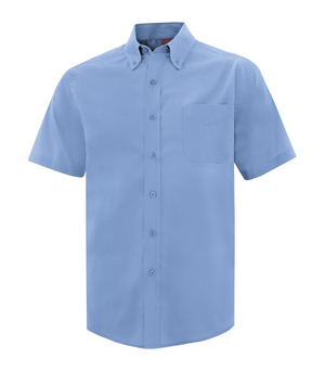 Adult Dress Blue Lake Shirt - Short Sleeve - D6021