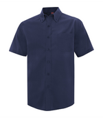 Adult Dress True Navy Shirt - Short Sleeve - D6021