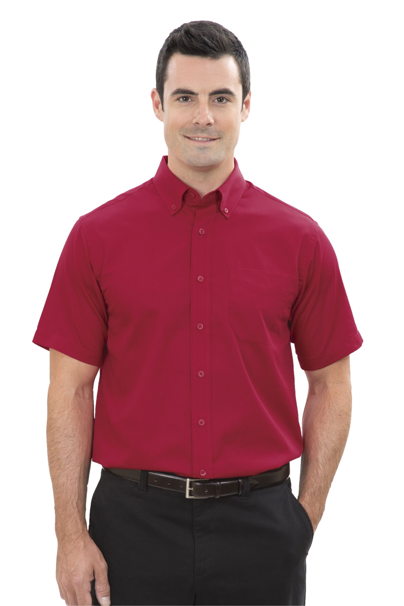 Model Adult Dress Shirt - Short Sleeve - D6021