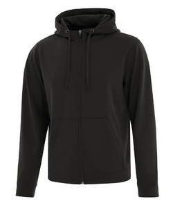 Mens Hoodie - Full Zip Polyester - ATC F2004