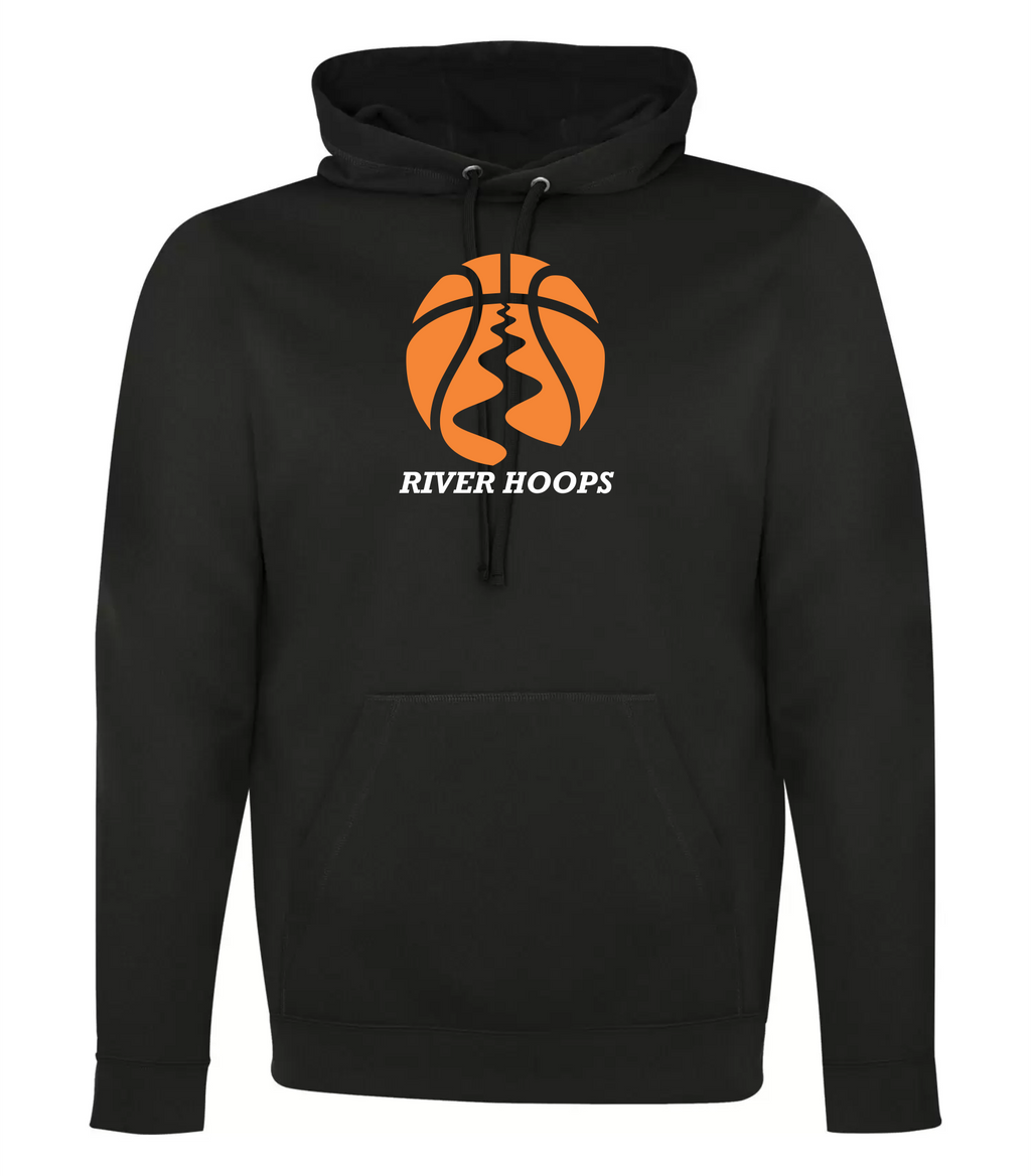 River Hoops - Polyester Hoodie