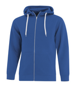 Mens Full-Zip Hoodie - Cotton/Polyester - ATC F2018