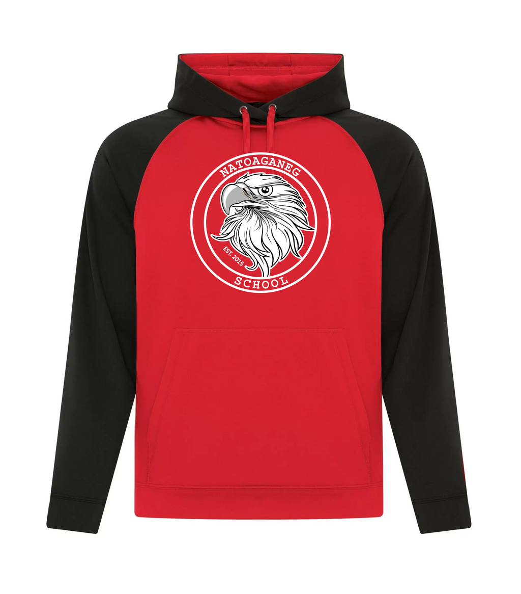 Game Day Two Tone Polyester Hoodie - Natoaganeg School 2023-24