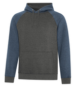 Adult Two-Tone Hoodie - Cotton/Polyester - ATC F2044