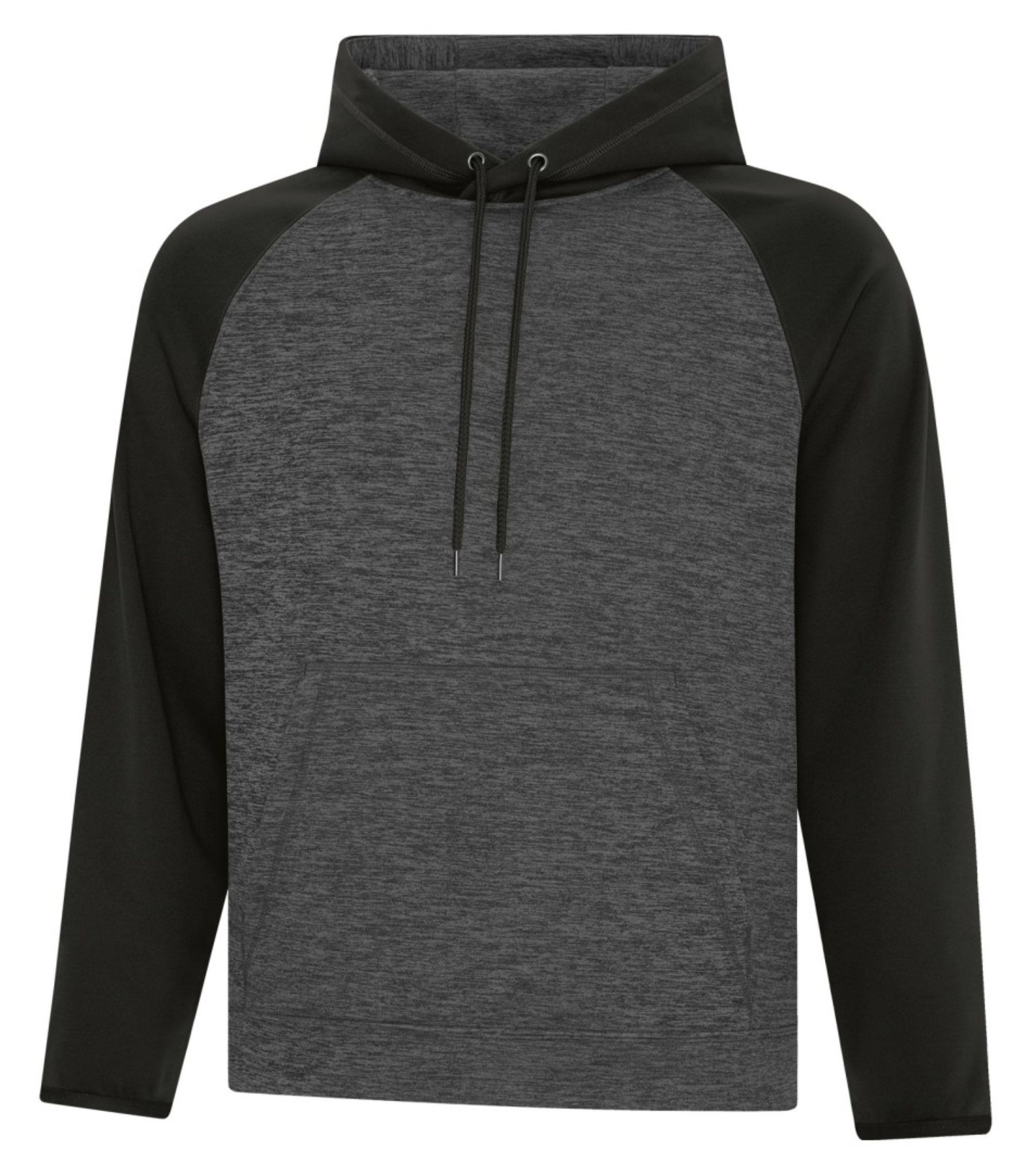 Dynamic_Black Adult Hoodie - Polyester - ATC F2047