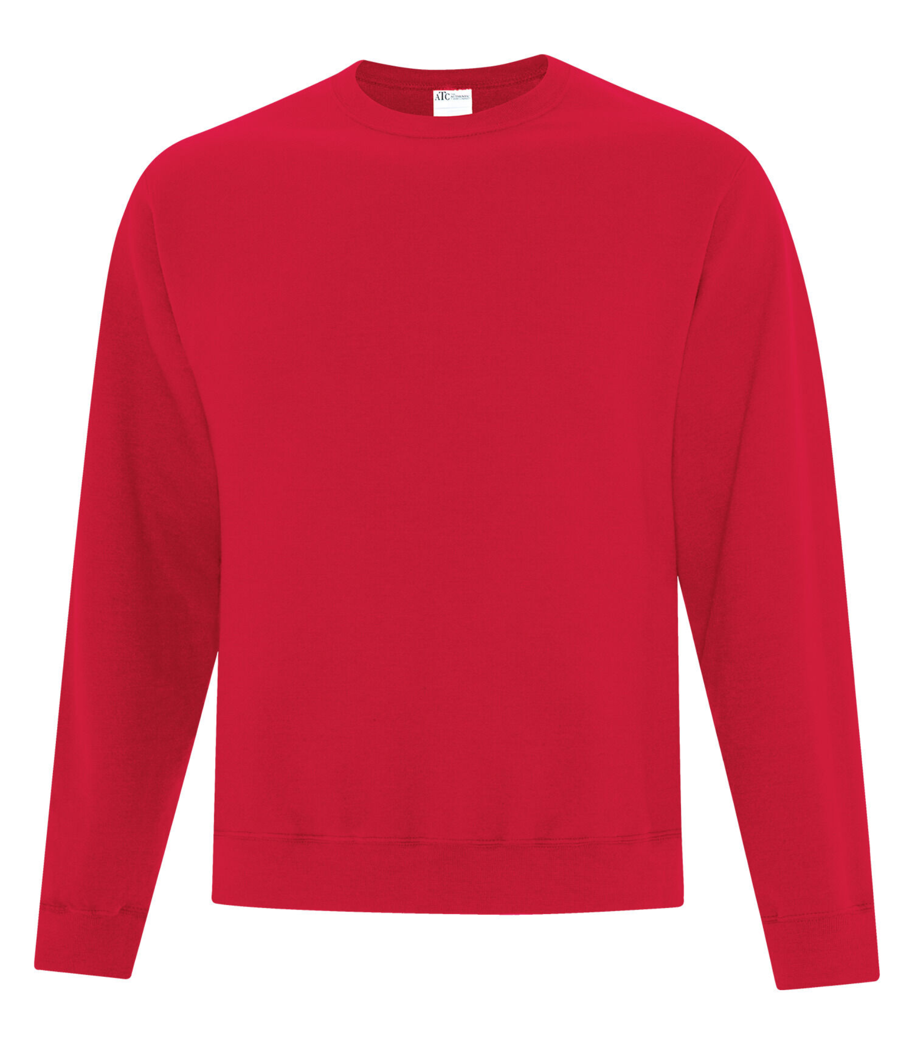 Crewneck Sweatshirt - Cotton Red