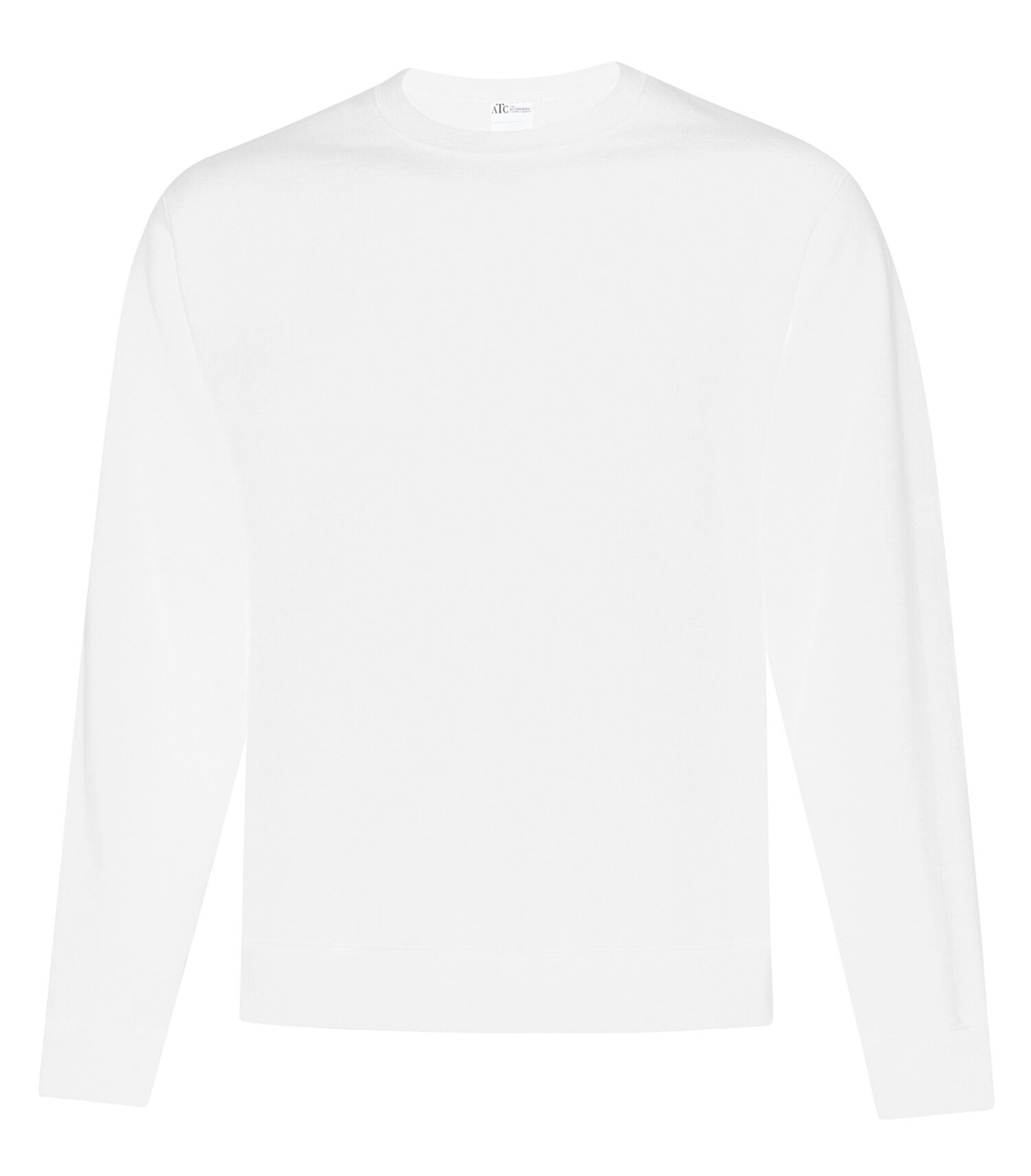 Crewneck Sweatshirt - Cotton White
