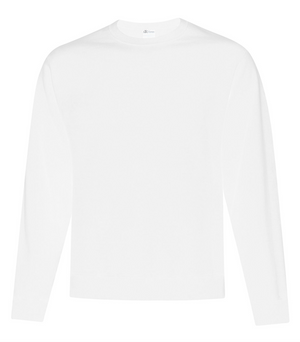 Crewneck Sweatshirt - Cotton White