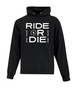 Ride or Die - Unisex Black Hoodie