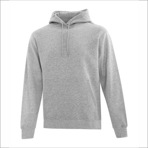 Plain 2025 gray hoodie