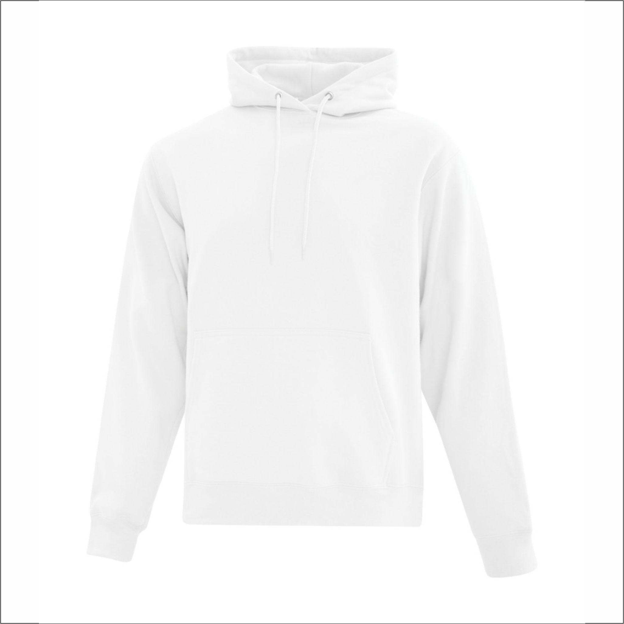 Products Adult Hoodie - Cotton White /Polyester - ATC F2500