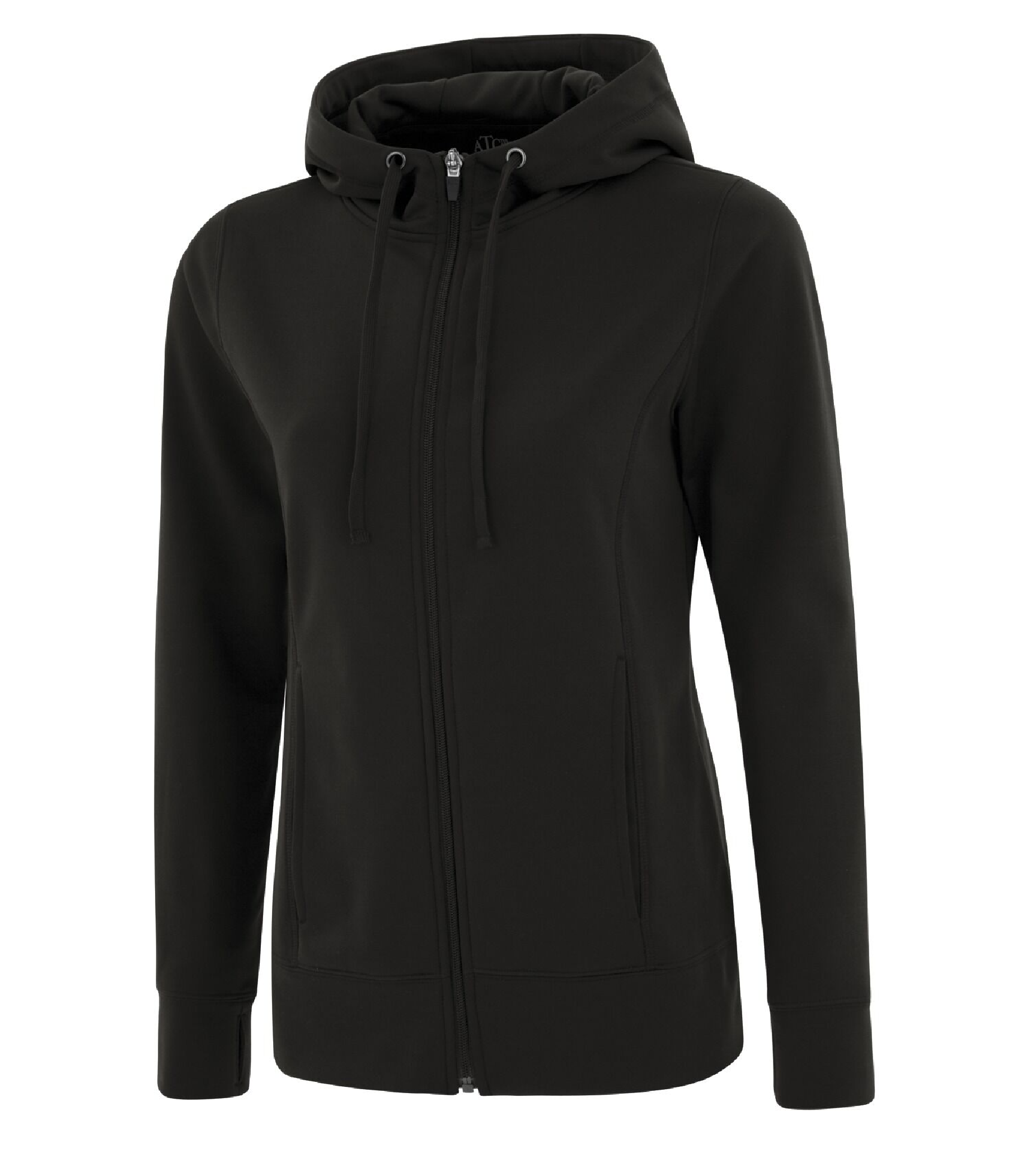 Ladies Hoodie - Full Zip Polyester - ATC L2004