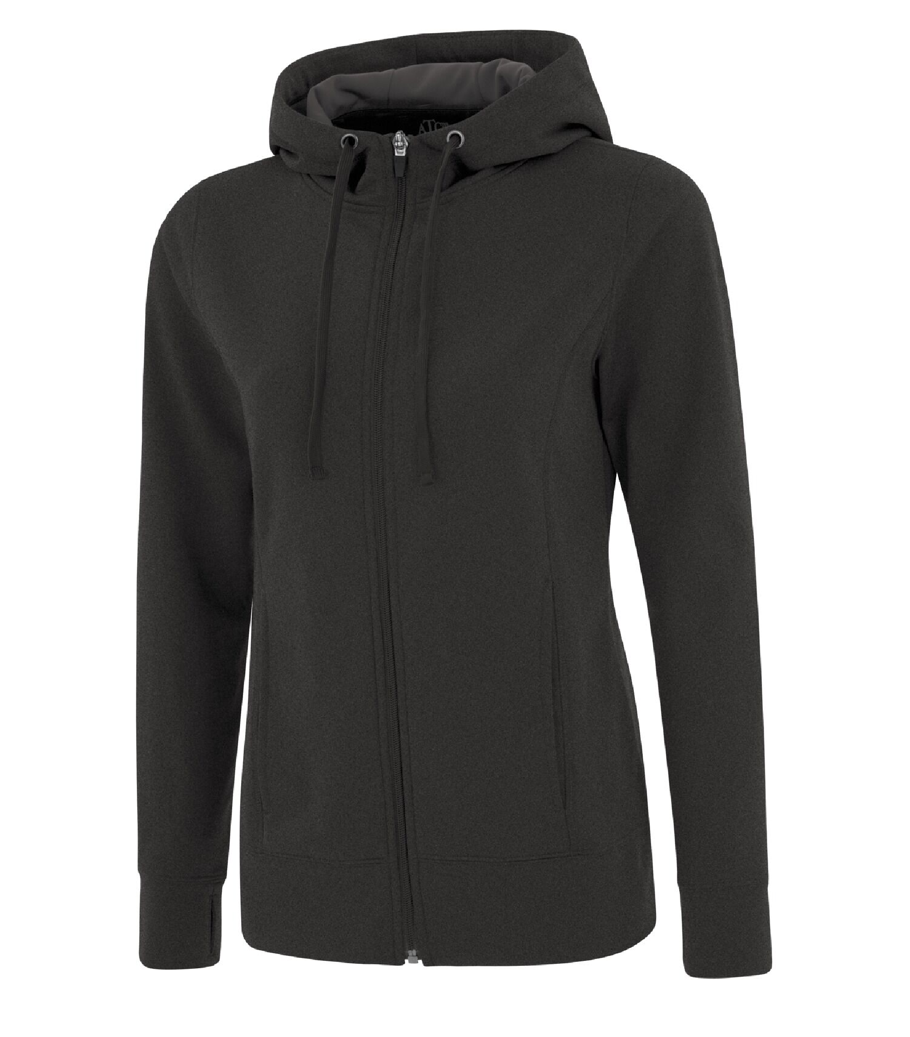 Ladies Hoodie - Full Zip Polyester - ATC L2004