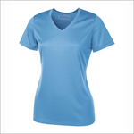 Ladies V-Neck T-Shirt - Polyester - ATC L3520